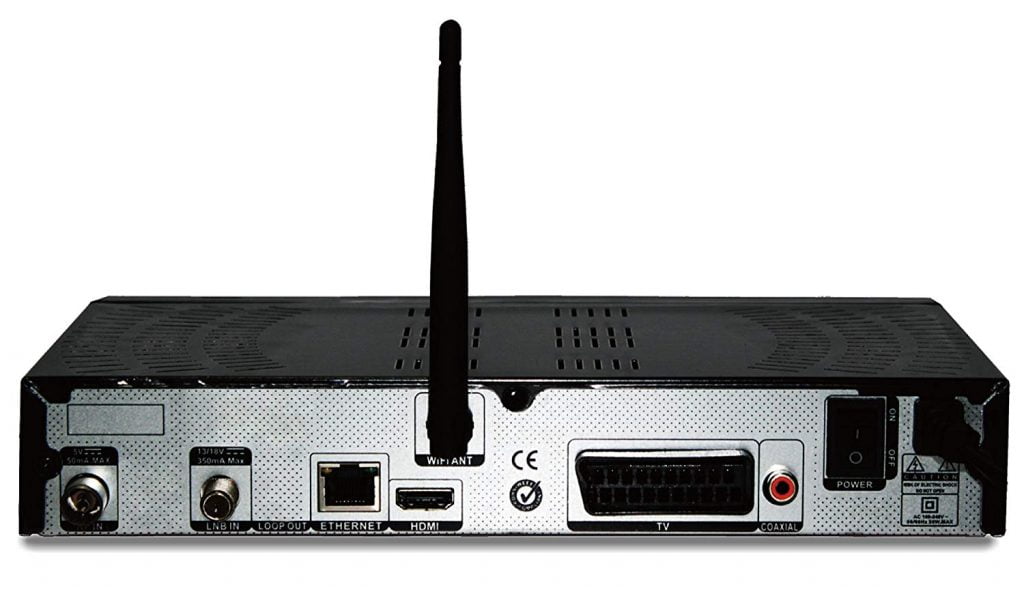 Conexiones receptor TV satélite IRIS 9800HD Combo