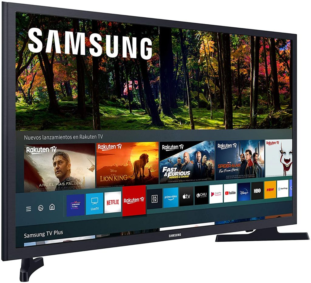 Audio Dolby Digital Plus y Color Negro Smart TV HD de 32 Samsung HD 32N4300 Hyper Real Mega Contrast 