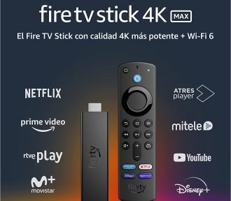 Fire TV Stick 4K Max con Wi-Fi 6 y mando por voz Alexa, análisis: características, aplicaciones y opinión