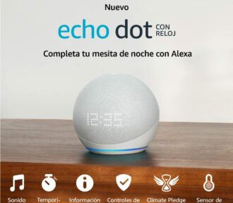 Análisis del Echo Dot con reloj (5.ª generación, modelo de 2022): Características y especificaciones