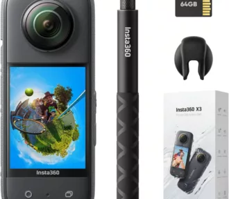 Cutting-Edge Technology: Review of the Insta360 X3, the 360 Action Camera with 5.7K Videos and Creative Modes.
